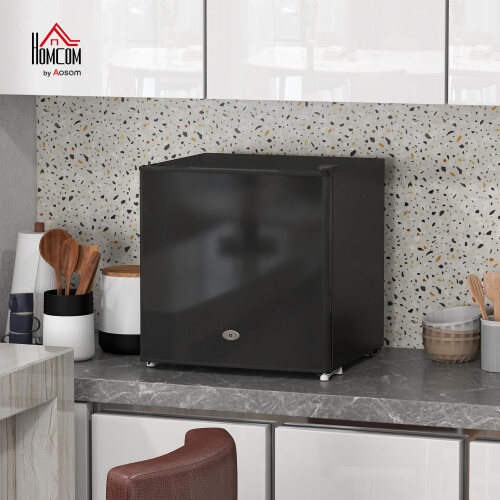 Homcom HOMCOM Tabletop Mini Freezer with 35 Litre Capacity, Small Lockable 1