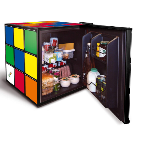Husky Husky HUS-HU231 Rubiks Cube Mini Fridge 1
