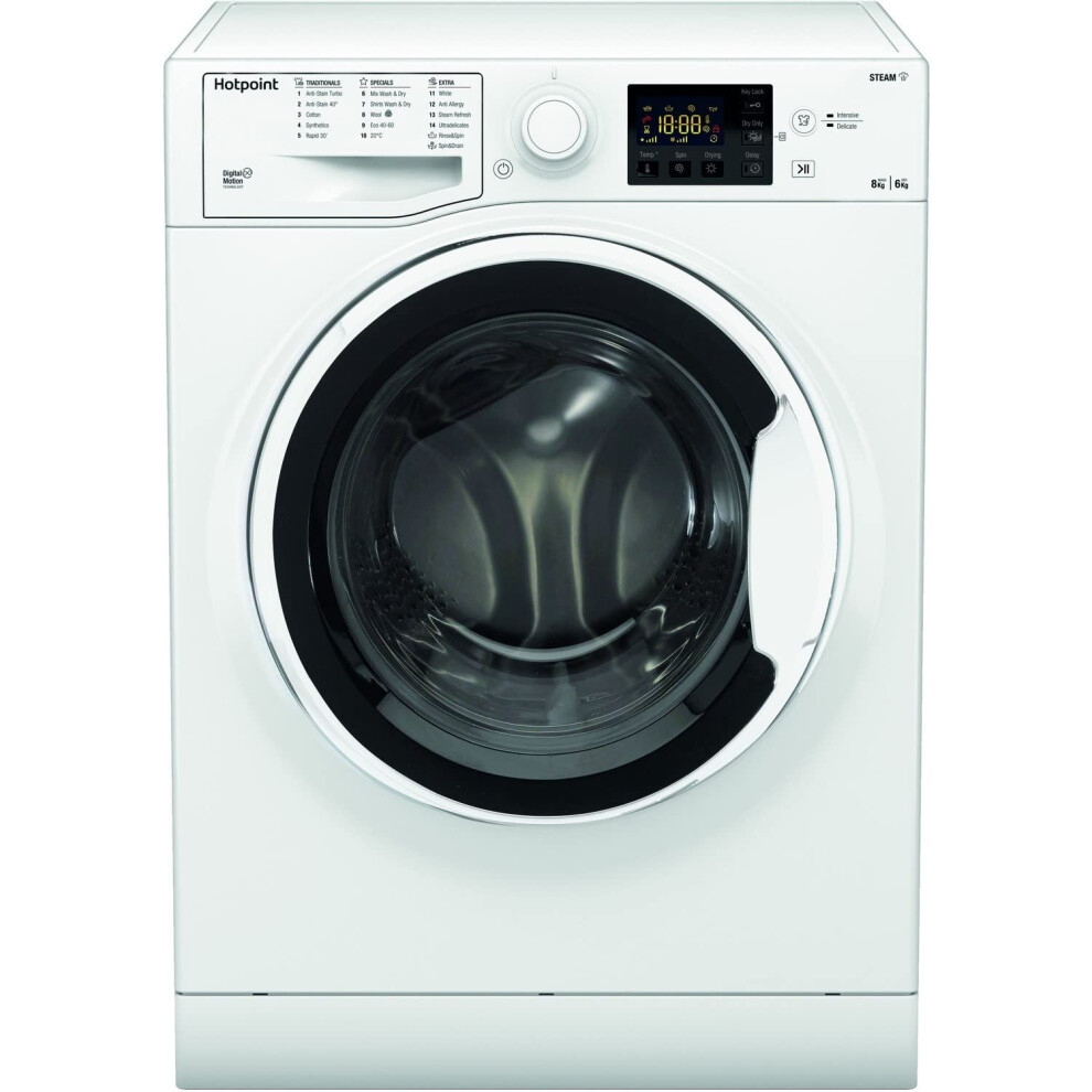 Hotpoint Futura 8Kg Wash 6Kg Dry 1400Rpm Freestanding Washer Dryer