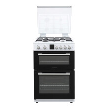 Montpellier MDOG60LW 600mm Double Gas Oven and Grill White