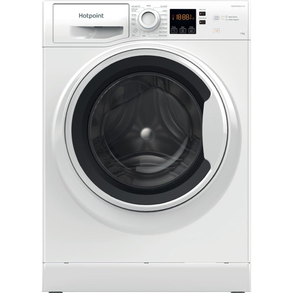 Hotpoint Nswa 1146 Ww Uk 11Kg Washing Machine With 1400 Rpm - White