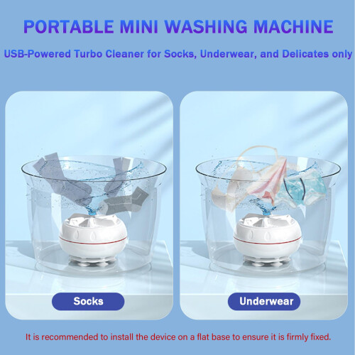 Mini portable USB Washing Machine | Sink Washing Machine Ultrasonic 1