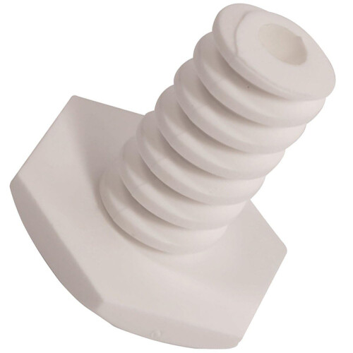 Whirlpool Genuine C00506981 White Plastic Adjustable Foot Legitting White