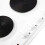 Haden Haden Electric Hob 60cm with 4 Solid Plate Burners, White Electric 5