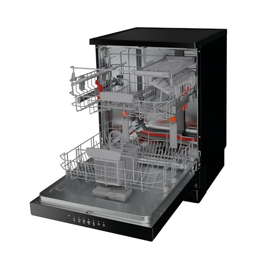 Hotpoint Hotpoint Full Size Freestanding Dishwasher - Black - 14 Place 2