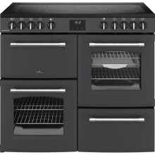 Belling Farmhouse 100E 100cm Electric Range Cooker with Ceramic Hob -