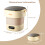 Portable Washing Machine, 16L 2KG Mini Foldable Washer and Spin Dryer 7