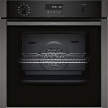 NEFF, N50, B6ACH7AG7B, 60cm Built-in Single Oven with Hide, Home