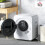 Homcom HOMCOM 4kg Vented Tumble Dryer, 800W Compact Freestanding Front 2