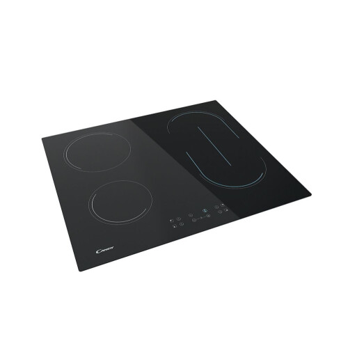 Candy Candy CH64BVT 60cm Ceramic Hob, Touch control, Boosters, Twin zone, 1