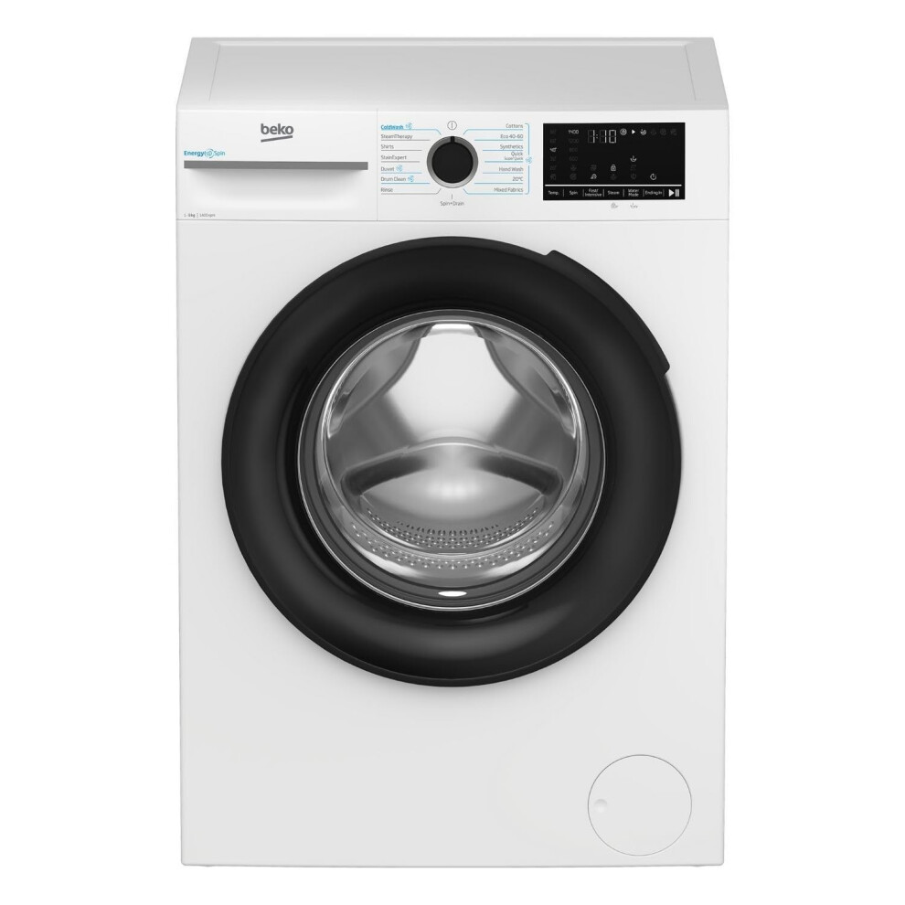 Beko Ironfast Recycledtub 9Kg 1400Rpm Washing Machine - White