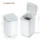 HAVA Portable Washing Machine, 3 kg Capacity Mini Washer & Spin 8