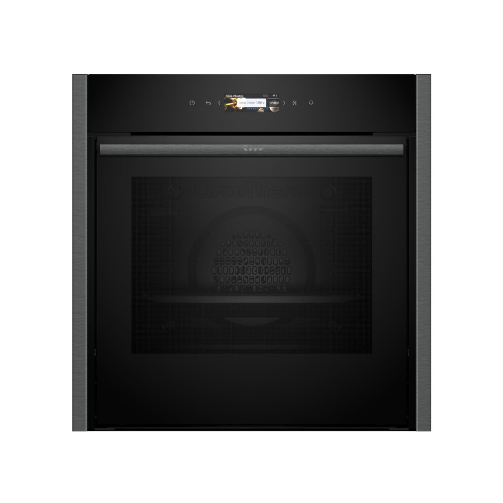 Neff N70 B54cr71g0b Slide And Hide Single Oven With Pyrolytic Self