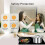 Cazooo Ceramic Hob, 60cm Built-in Electric Cooktop with Touch 4