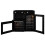 Beko Beko 90cm Electric Range Cooker with Induction Hob - Black 2