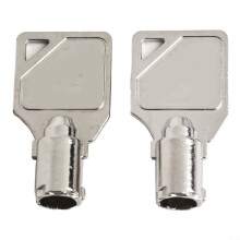 Tubular Key (Pack of 2) Made From Strong Metal, For Locking &