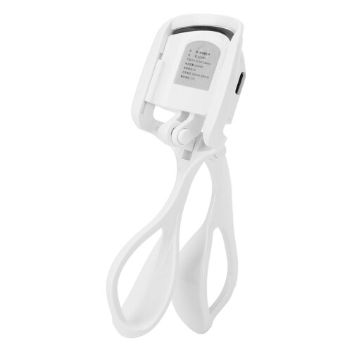 Smart Heated Eyelash Curler 2 Temperature Modes USB Rechargeable Handheld White 1