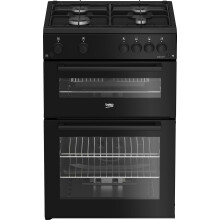Beko FTG6201K 60cm Gas Cooker - Black
