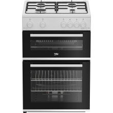 Beko 60cm Gas Cooker - White - A+ Rated