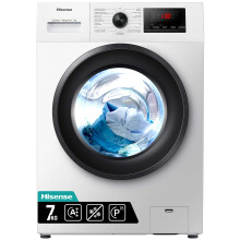 Hisense WFPV7012EM 7Kg Washing Machine with 1200 rpm - White - A+++
