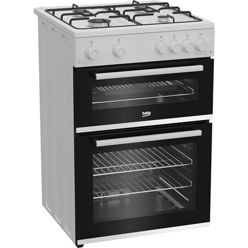 Beko Beko 60cm Gas Cooker - White - A+ Rated 1