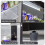 Baridi Back Bar Drinks Fridge/Cooler with Double Sliding Doors, 190L 4