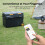 BougeRV CRD2 49L Car Fridge Dual Zone 12V Compressor Fridge Freezer 6
