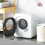 Homcom HOMCOM 4kg Vented Tumble Dryer, 800W Compact Freestanding Front 2