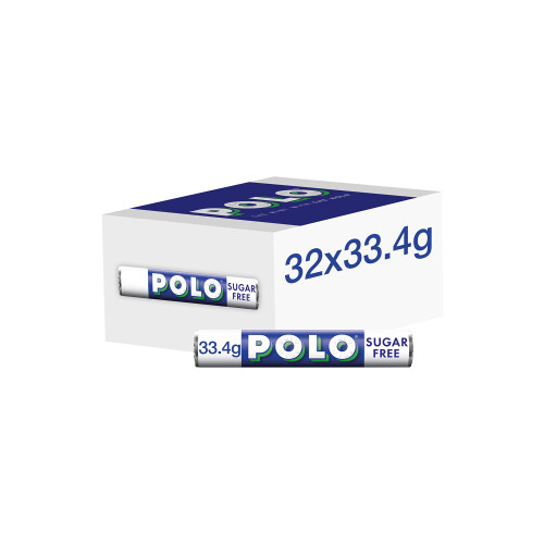 Polo Sugar Free Mints Tubes, 32 x 33.4 g