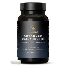 Probiotics Lactobacillus Rhamnosus GG | 60 Daily Vegan Capsules | The Most scientifically Studied Strain Globally, with The Greatest Level