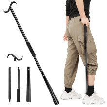 Kekoy 35.5 Inch Dressing Stick with Shoe Horn, Extra Long Dressing Aids for The Elderly to Put on and Take Off Shoes and Clothes While