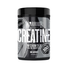Warrior Creatine Monohydrate Powder 500g (100 Servings) – Pure Micronised Creatine Powder Supplement for Men & Women, Pre & Post Workout