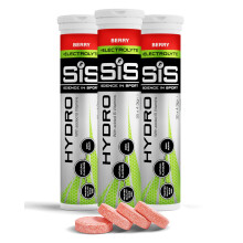 Science in Sport Hydro Electrolyte Tablets 60 pcs. Berry – Vegan & Gluten-Free, Ideal to Promote Hydration and Maintain Electrolytes