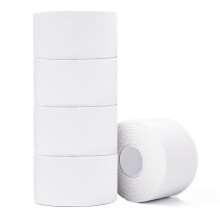 ADMITRY 5 Rolls Zinc Oxide Tape,3.8cm x 10m Athletic Tape,Sports Strapping Tape for Ankle,Wrist,Knee,Finger - Climbing,BJJ,Boxing,Jiu