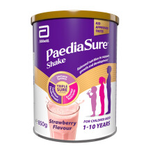 PaediaSure Shake – Strawberry Flavour – 850g – Balanced Nutritional Supplement Drink – Multivitamin for Kids – With Protein, Carbohydrates