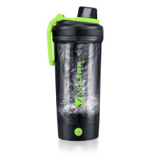 VOLTRX Shaker Bottle, Gallium USB C Rechargeable Electric Protein Shake Mixer, Shaker Cups for Protein Shakes and Meal Replacement Shakes,