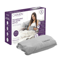 Carmen Rechargeable Hot Water Bottle & Cosy Hand, Body Warmer, Fast Heating, No Refill, Over Heat Protection, Portable Heating Pad for Pain