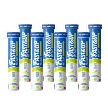 Fast&Up Reload Megapack – 160 Effervescent Tablets – Lemon & Lime – Instant Electrolytes for Rapid Hydration & Energy - Added Vitamin C &