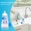 Alyvisun Toothpaste Squeezer, 3-Pack Plastic Toothpaste Roller Tube Squeezer, Toothpaste Dispenser for Paint, Hand Cream, Ketchup, and 7