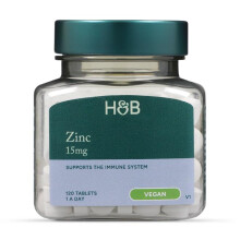 Holland & Barrett Zinc 15mg 120 Tablets