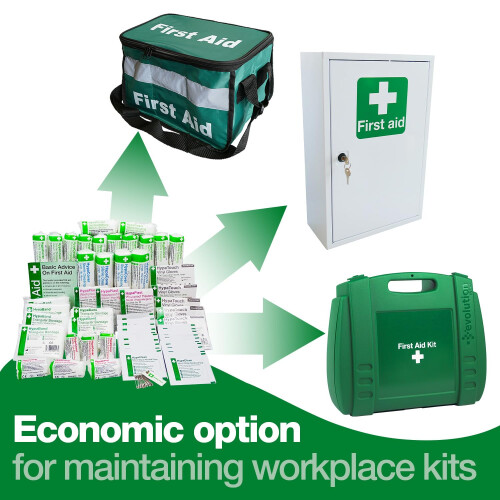 Safety First Aid HSE 21-50 Persons First Aid Kit Refill Pack 2