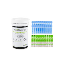 Diabetes Test Strips Blood Glucose Test Strips x 50 & Diabetes Lancets x 50, No Coding Blood Sugar Test Strips for UK Diabetics in mmol/L
