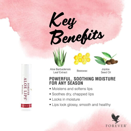 3x aloe vera lips balm by forever living 2
