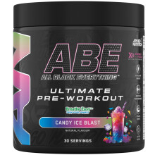 Applied Nutrition ABE Pre Workout - All Black Everything Pre Workout Powder, Energy & Physical Performance with Citrulline, Creatine, Beta