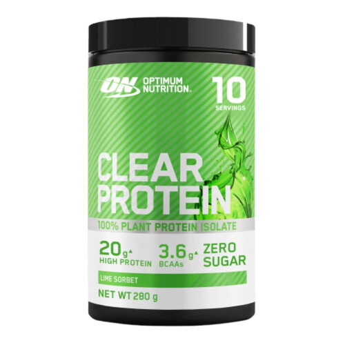 Optimum Nutrition Optimum Nutrition Clear Protein 100% Plant Protein Isolate, Lime Sorbet