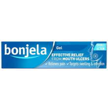 Bonjela 15g Oral Gel - Fast Acting Pain Relief For Mouth Ulcers, Cold Sores, Swelling, Infection, Suitable With Dentures, Adult Treatment,