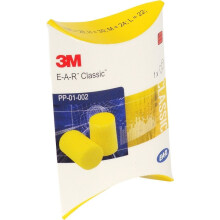 3M E-A-R Classic II Ear Plugs - 28 dB, Moisture Resistant - 25 Pairs in Yellow PP01200