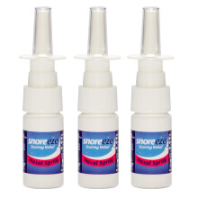 Snoreeze Anti-Snoring Nasal Spray - Hydrating Spray for Blocked Nose & Congestion Relief - Use with Mobile App to Stop Snoring - 10ml Each