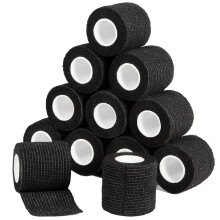 Cohesive Bandage Wrap 2" x 5 Yards, Self Adherent Vet Wrap 5CM x 4.5M Self Adhesive Bandage Tape for Wrist & Ankle Sprain Swelling
