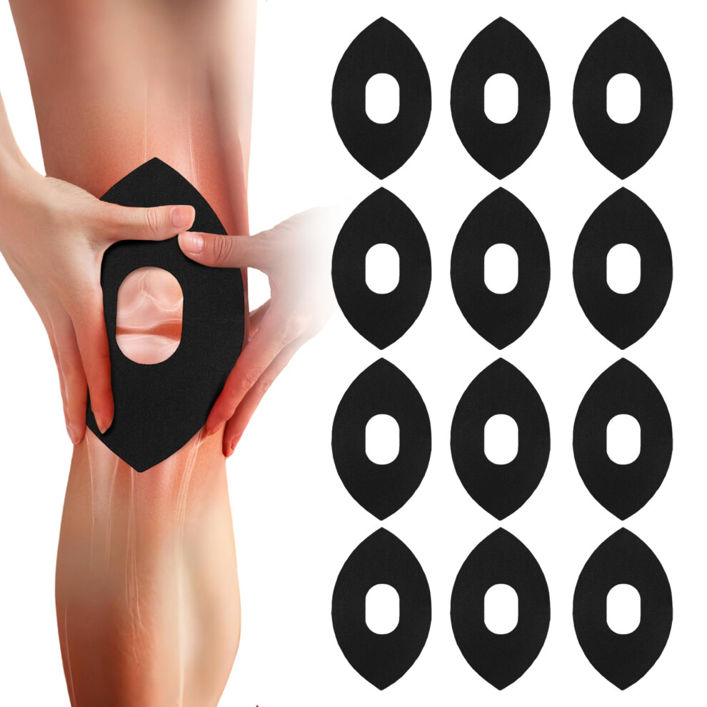 Photos - Braces / Splint / Support Flintronic 12PCS Precut Kinesiology Tape, Elastic Waterproof Sports Tapes, Breathable Knee Tapes for Knee Pain, Provide Supp